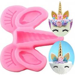 Shein Unicorn Silicone Baby Fondant Mold Chocolate Cake Decoration