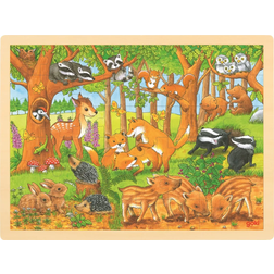 Goki Baby Animals in the Forest 48 Pieces
