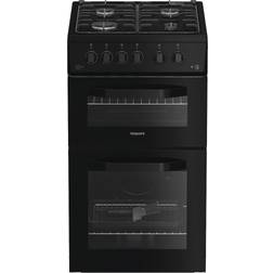 Hotpoint HTG5GCB 50cm Gas Cooker Black