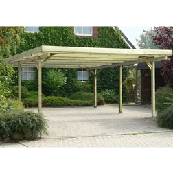 Eden Carport Double de 25m² (5mx5m) (Areal 25 m²)