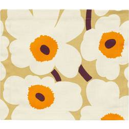 Marimekko Pieni Unikko Place Mat Beige, Brown, Orange (35x40cm)