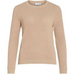 Vila Dalo Basic Knitted Pullover - Nomad