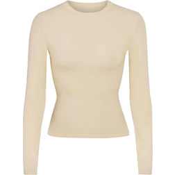 SKIMS Fits Everybody Long Sleeve T-shirt - Sand