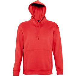 Sol's Slam Unisex Hooded Sweatshirt - Red