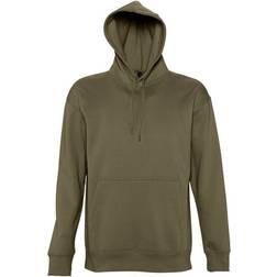 Sol's Slam Unisex Hooded Sweatshirt - Green