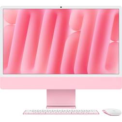 Apple iMac, 24-inch, M4 Chip, 10-core CPU, 10-core GPU, 32GB Unified Memory, 2TB SSD Storage Pink