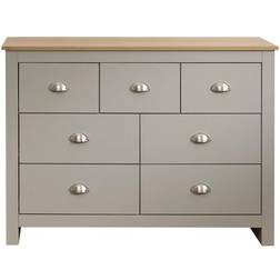 Freemans Lancaster Grey Chest of Drawer 111.5x81cm