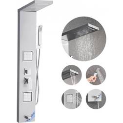 VEVOR Duschpanel Tornsystem Rostfritt Stål Pelare Regn