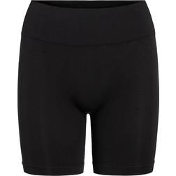 Vila Seam Mini Shapewear Bike Shorts - Black