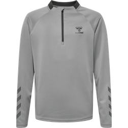Hummel Kid's GG12 Action Half Zip Sweat - Alloy (213936-1100)