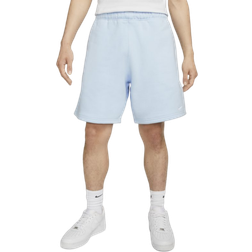 Nike Men's Solo Swoosh Fleece Shorts - Celestine Blue/White