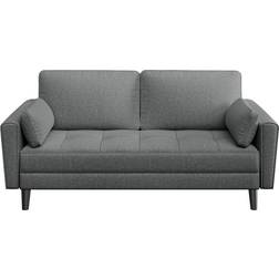 Yaheetech U110327155 Dark Gray Sofa 170cm 2 Seater