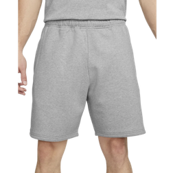 Nike Men's Solo Swoosh Fleece Shorts - Dark Grey Heather