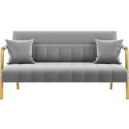Yaheetech U110075233 Light Grey Sofa 143.5cm 2 Seater