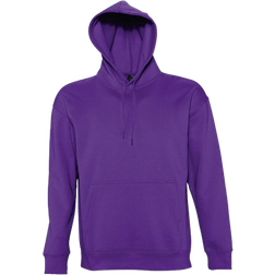 Sol's Slam Unisex Hooded Sweatshirt - Dark Purple