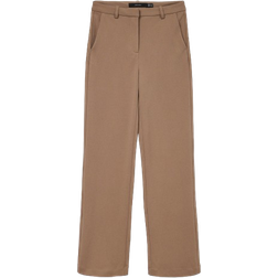 Vero Moda Vmzamira Mellemhøj Talje Bukser - Brun