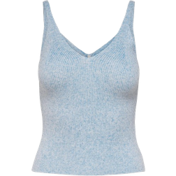 Only Lina Knitted Top - Cashmere Blue