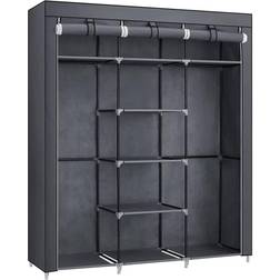 Songmics ‎RYG12G Grey Garderob 150x175cm