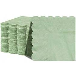 Shein Sage Green Cocktail Napkins 5inch 100pcs