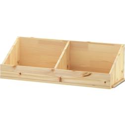 IKEA Ivar Lådhyllplan Med Avdelare Furu 83x30x25 cm Hyllsystem