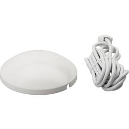 IKEA Koppla Lamppropp Med Kabel Och Kåpa Jordad Vit