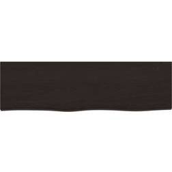 vidaXL 363802 Dark Brown Wall Shelf 100cm