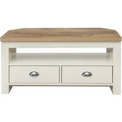 Birlea Highgate Cream /Oak TV Bench 95x48cm