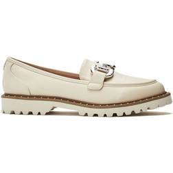 Moda In Pelle Ettalee Snaffle Trim Loafers - Off White