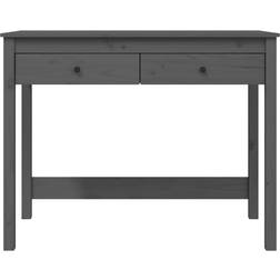 vidaXL 824645 Grey Writing Desk 50x100cm