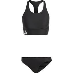 adidas Women's Branded Beach Bikini - Black/White