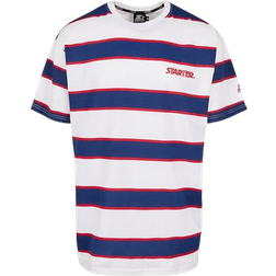 Starter Logo Striped T-shirt - White/Blue