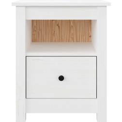 vidaXL 813711 White Sängbord 35x40cm