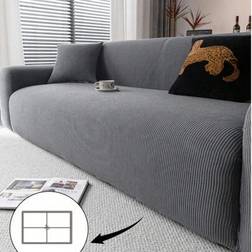 Shein 3D Multi-Functional Full Loose Sofa Cover Grey
