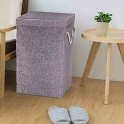 Shein Laundry Basket Dirty Washing Clothes Storage Folding Bin Bag Hamper With Lid