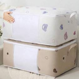 Shein Cute Bear Children's Room Bedding Storage Bag