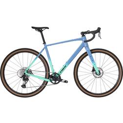 Trek Gravel Bike Checkpoint ALR 5 Fjord Blue To Miami Green Fade L