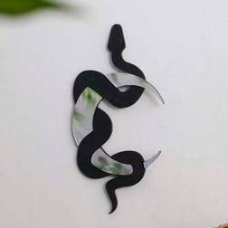 Shein Black Snake Shaped Design Hanging Wall Decor
