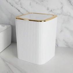 Shein A Light Luxury Platinum Plated Bathroom Toilet Can