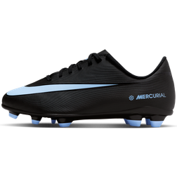 Nike Mercurial Vapor 15 Club FG Junior Football Boot - Black
