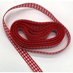 Shein Gingham Pattern Gift Wrapping Ribbon