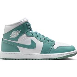 Nike Air Jordan 1 Mid W - White/Cannon
