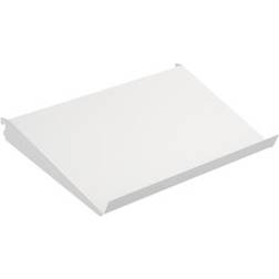 Elfa Decor Lutande Metallhylla Matt Vit Hyllsystem