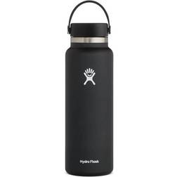 Hydro Flask Wide Mouth Black Water Bottle