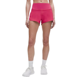 Lululemon Speed Up High Rise Lined Short 4" - Raspberry Coulis