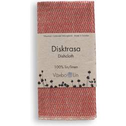 Växbo Lin Linen Diskduk Röd (33x33cm)