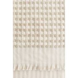H&M Patterned Guest Towel Green (70x50cm)