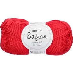 Drops Design Safran Uni Colour Red 160m