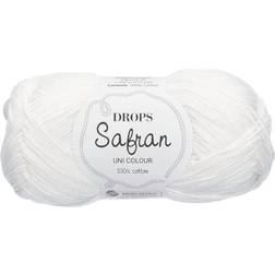 Drops Design Safran Uni Colour White 160m