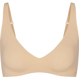 SKIMS Naked Plunge Bralette - Clay