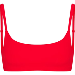 SKIMS Fits Everybody Scoop Bralette - Cherry